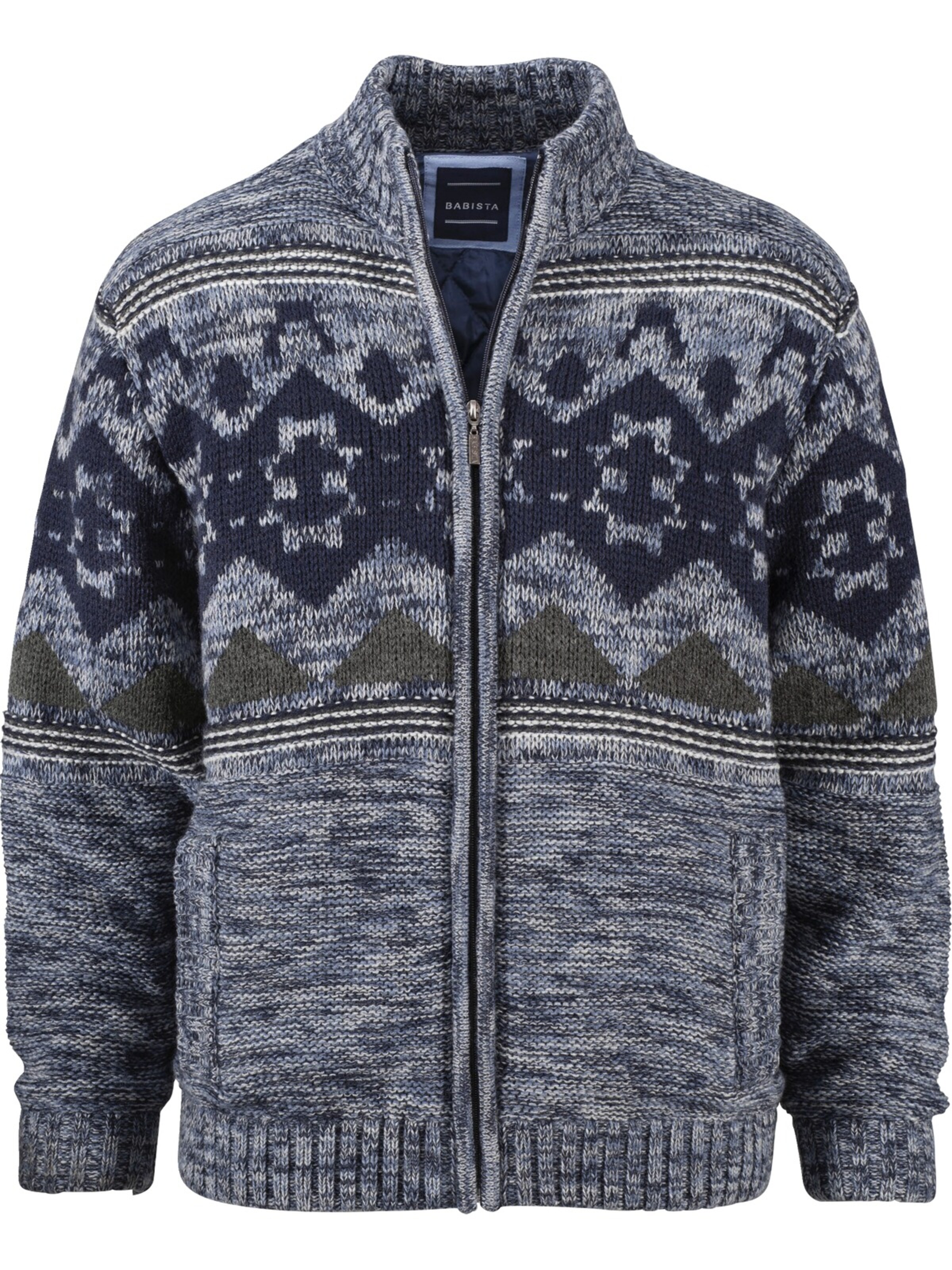 BABISTA Knit Cardigan 'Tessabella' in Blue: front
