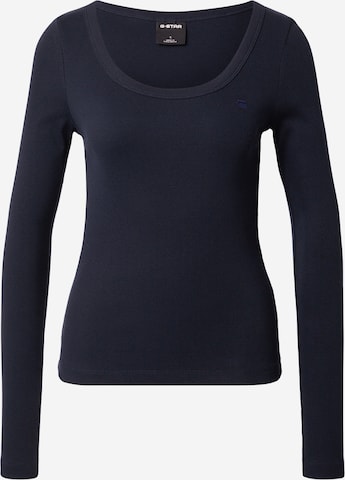 mėlyna G-STAR Marškinėliai: priekis