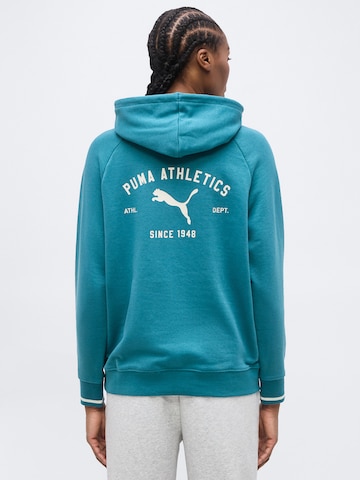 PUMA Athletic Sweatshirt 'Classic' in Green: front