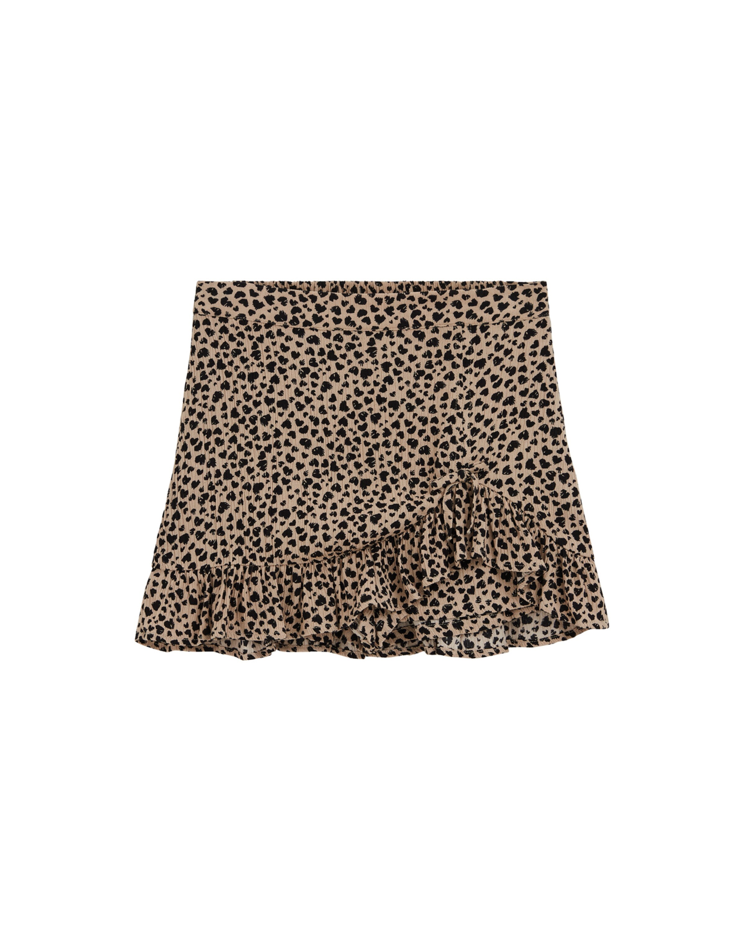 WE Fashion - Saia em castanho: frente