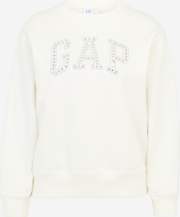 Felpa 'HERITAGE' di Gap Petite in bianco: frontale