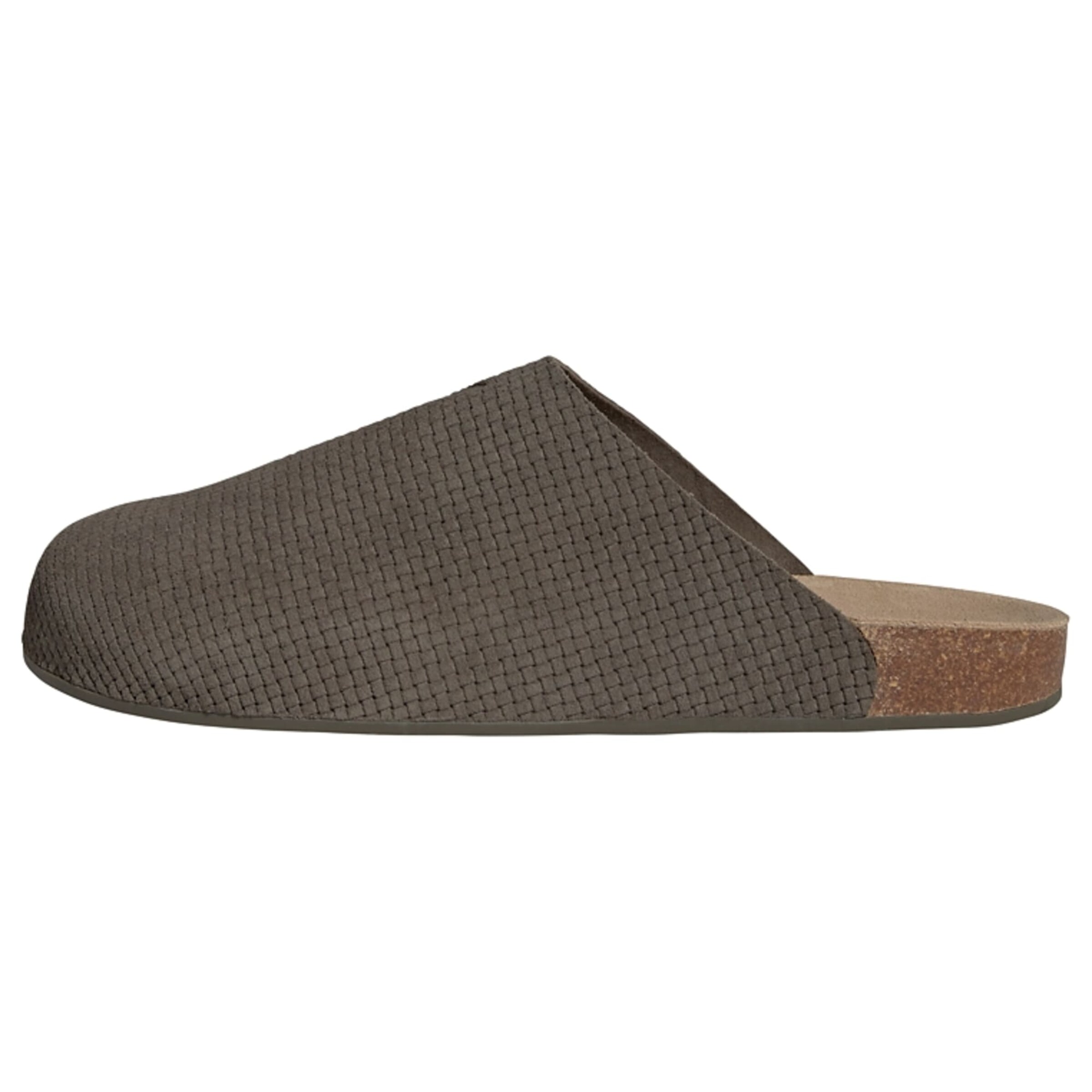 ADIDAS ORIGINALS Pantolette 'Adimule' in Braun: Vorderseite