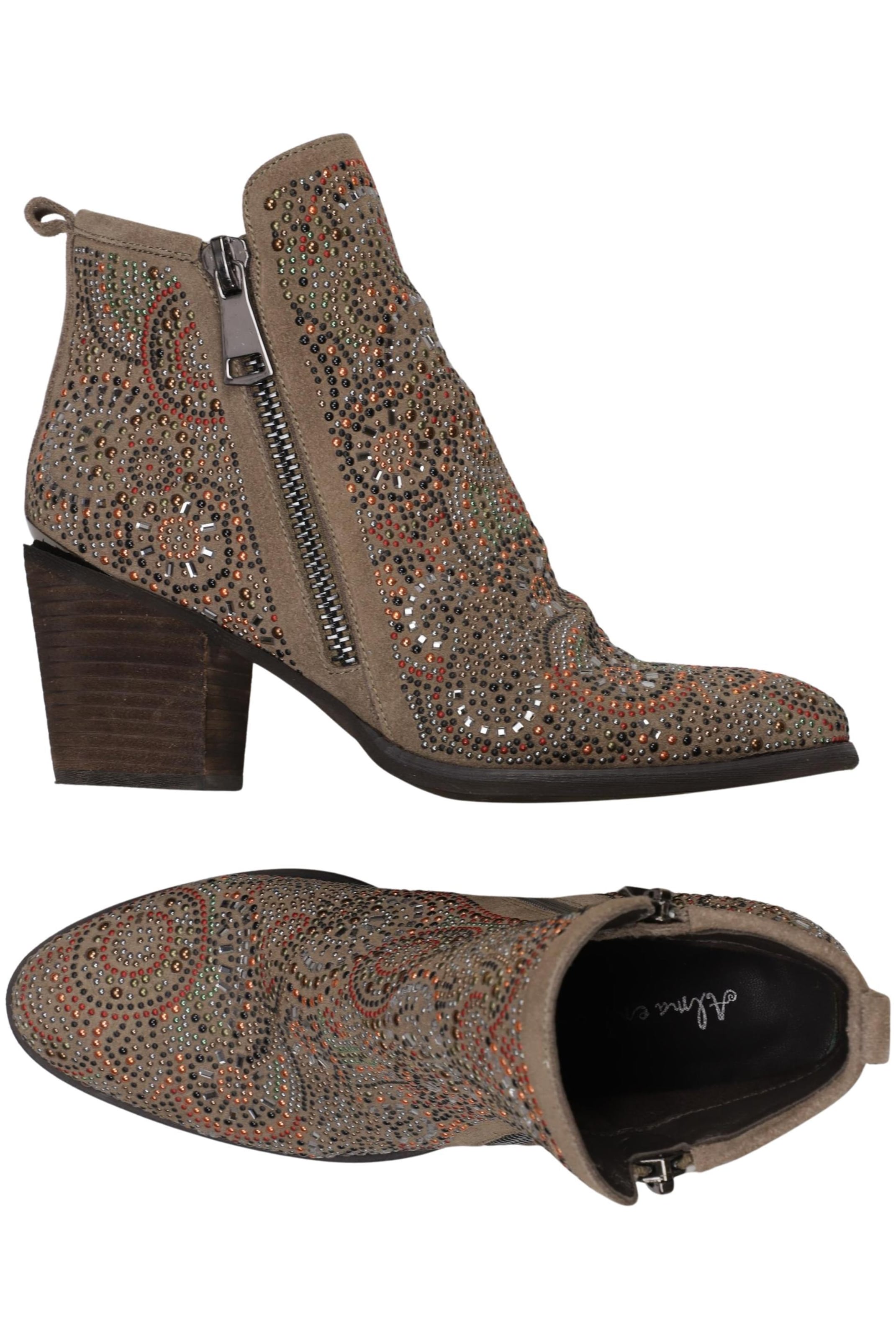 Alma En Pena Stiefelette 39 in Beige: Vorderseite