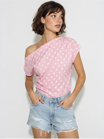 Bianco Lucci Bluse 'Blusen'‌‌‌‌‌‌‌‌‌ in Pink