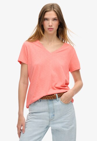 T-shirt 'Studios' Superdry en orange : devant