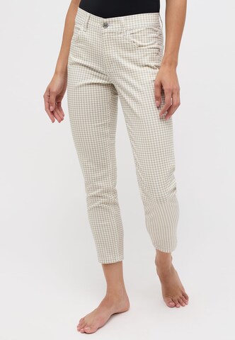 Angels Skinny Broek in Beige: voorkant