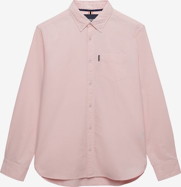 Superdry & Co Overhemd 'Essential' in Roze: voorkant