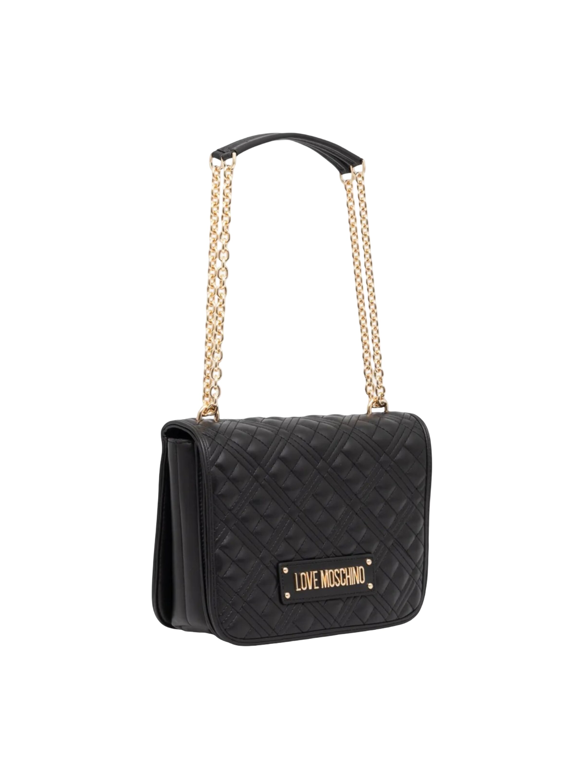 Borsa a spalla 'QUILTED PU JC4000PP1' di Love Moschino in nero