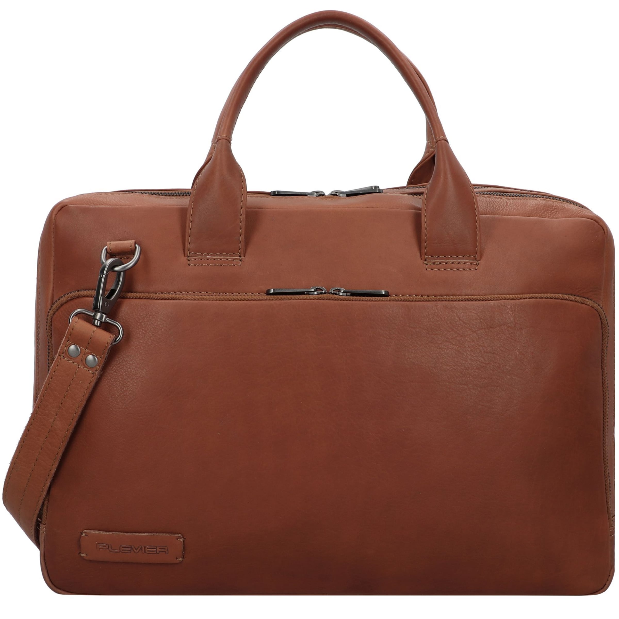Plevier Aktentasche in Braun: Vorderseite