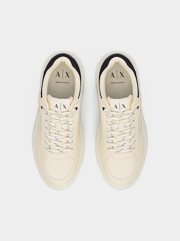 ARMANI EXCHANGE Низкие кроссовки 'VENICE' в Белый