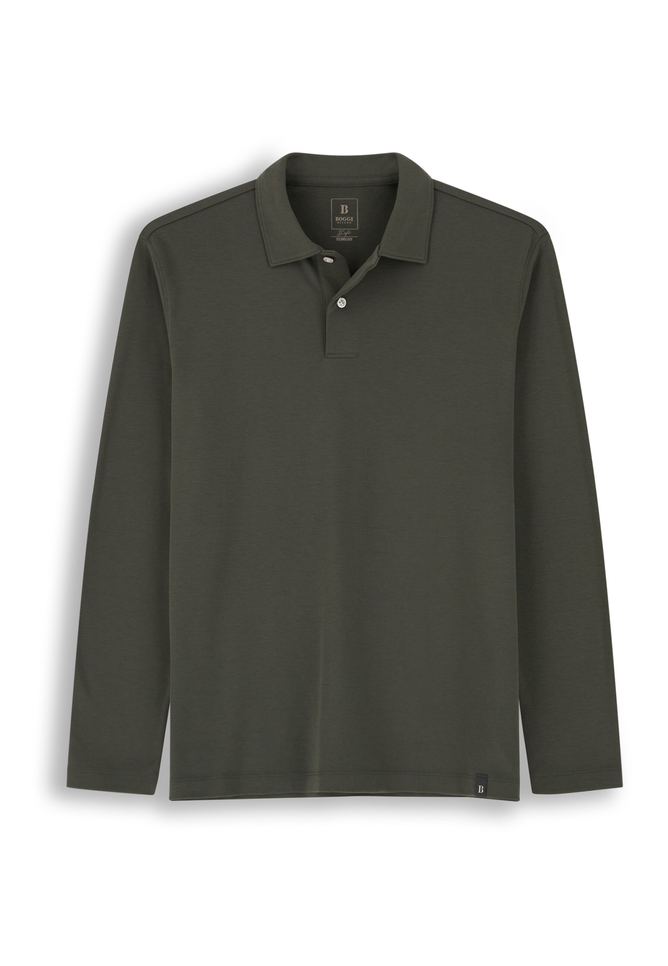 Boggi Milano Poloshirt 'S. Cafè®' in Grün: Vorderseite