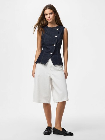 Gilet PIECES en bleu