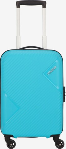 American Tourister Trolley in Blauw: voorkant