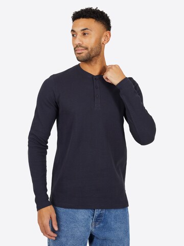 BRAVE SOUL Shirt in Blauw: voorkant