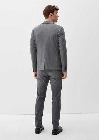 Coupe slim Veste de costume s.Oliver BLACK LABEL en gris