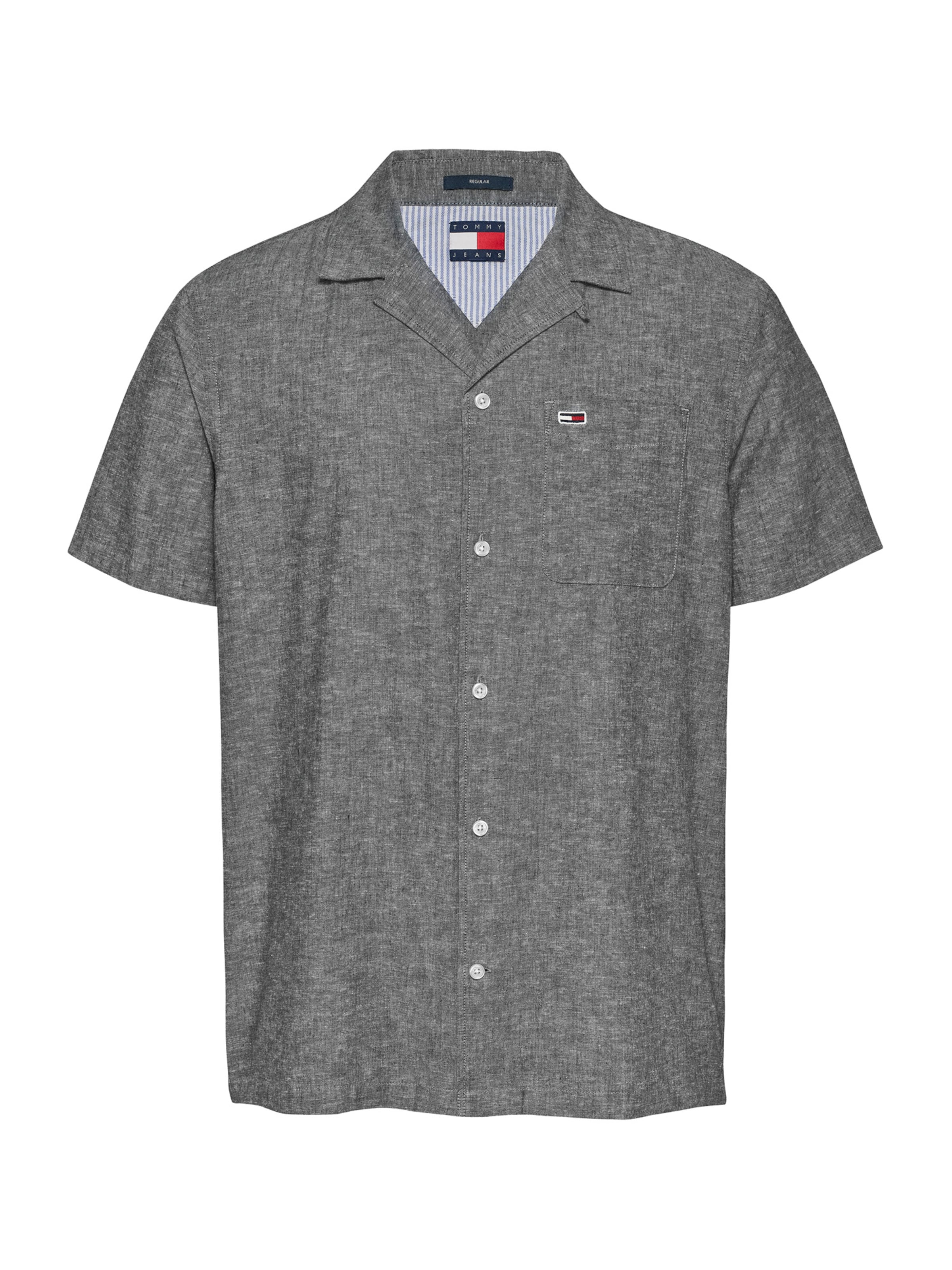 Tommy JeansRegular Fit Košulja - plava boja: prednji dio