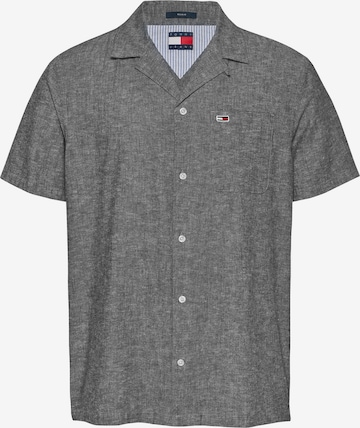 Coupe regular Chemise Tommy Jeans en bleu : devant