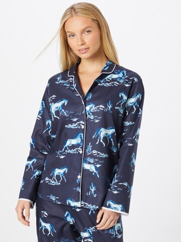 Chemise de nuit 'Verity' Cyberjammies en bleu : devant