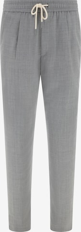 Pantalon à pince Boggi Milano en gris : devant