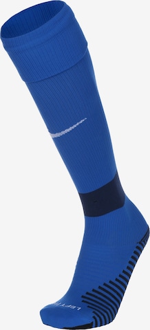 NIKE Soccer Socks 'MatchFit Team' in Blue: front