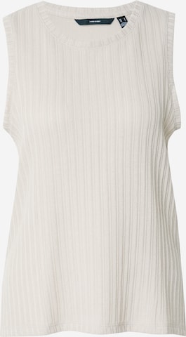 VERO MODA Knitted Top 'OLIVA' in Grey: front