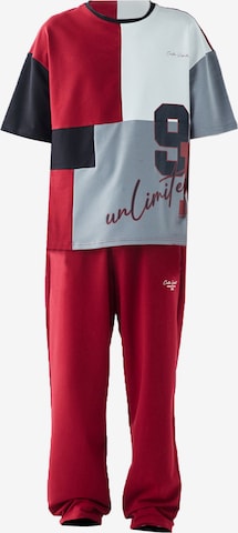 raudona VAMOS CLO Laisvas Kelnės: priekis