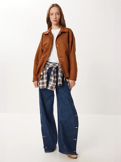 Happiness İstanbul Between-Season Jacket in Brown, Item view