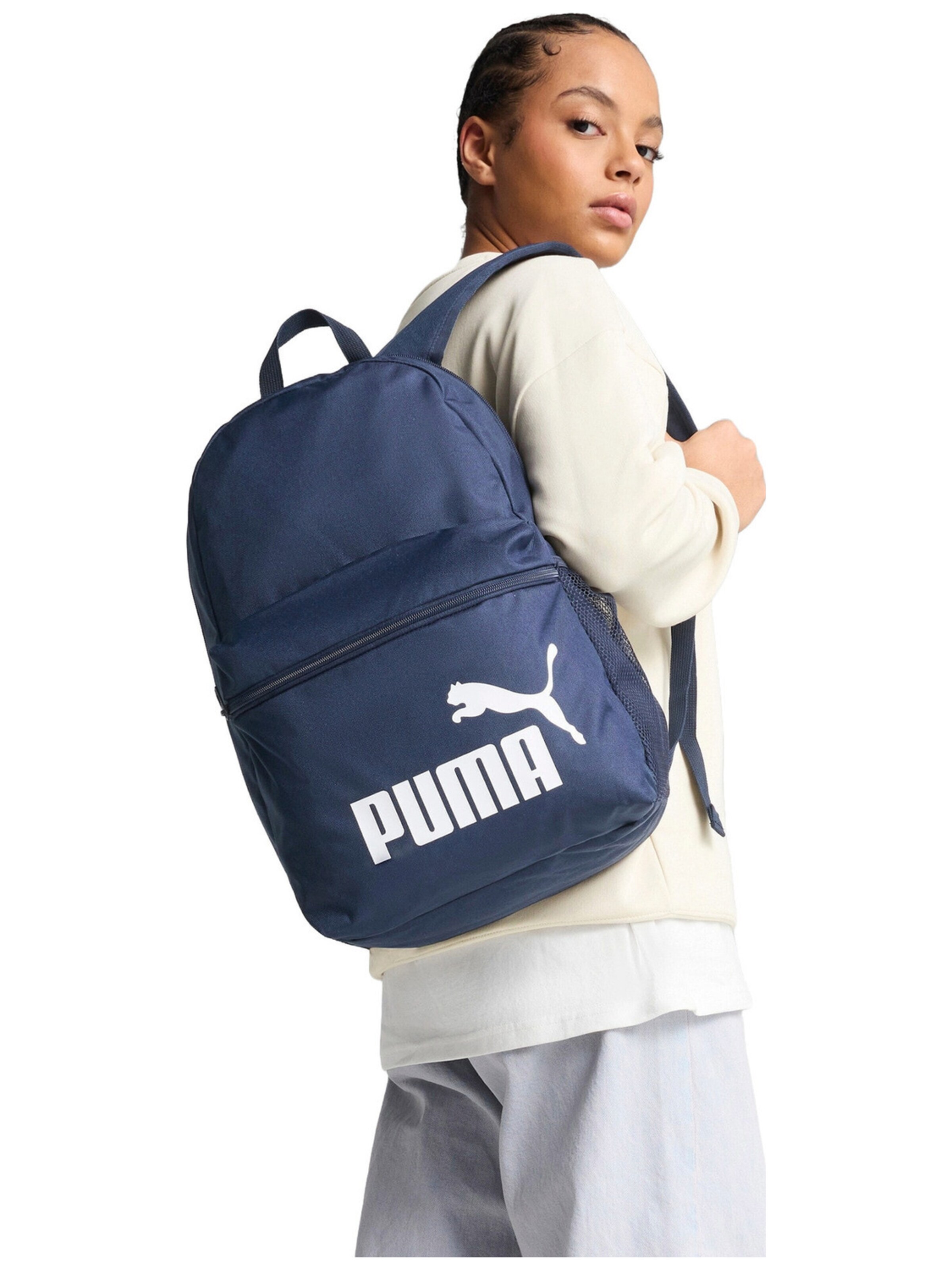 PUMA - Mochila 'Puma Phase Backpack 22L' en azul: frente