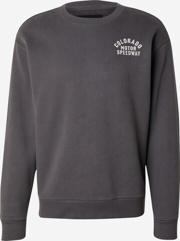 HOLLISTER Sweatshirt 'DESTINATIONS' in Grijs: voorkant