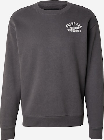 HOLLISTER - Sweatshirt 'DESTINATIONS' em cinzento: frente