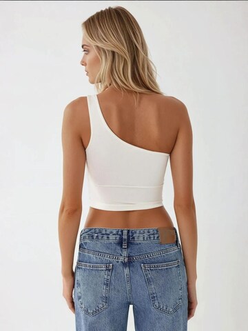 HiccupTop 'Crop Top' - bijela boja