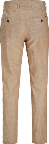 JACK & JONESregular Chino hlače 'ACE SUMMER' - smeđa boja