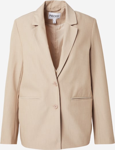 PIECES Bleiseri 'PCBOSELLA' koossa 34 värissä meleerattu beige, Tuotenäkymä