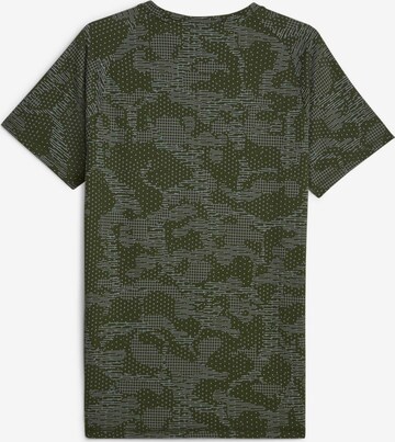 PUMA Funkční tričko 'EVOSTRIPE' – zelená