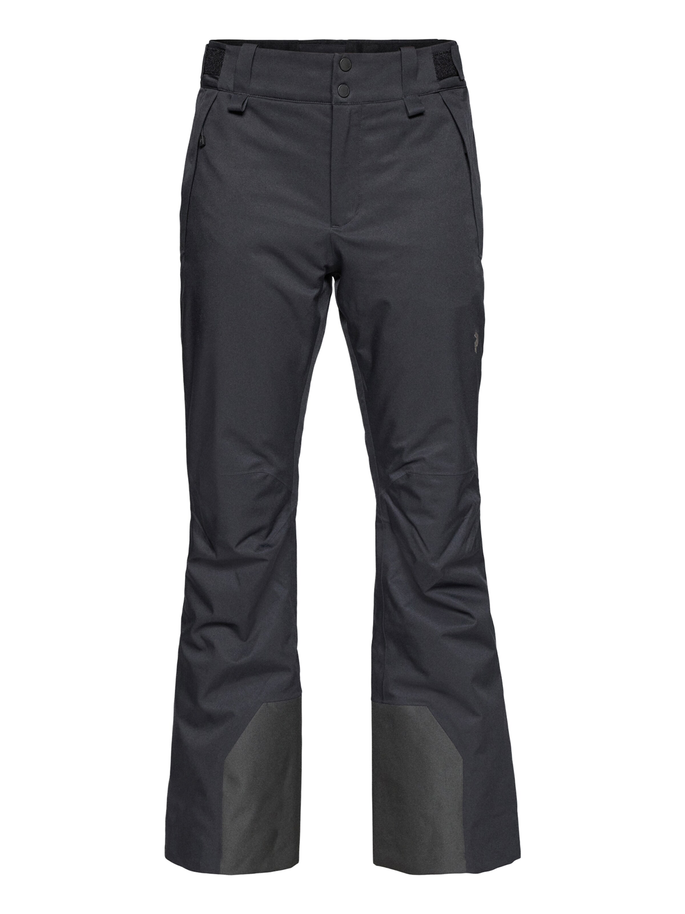 PEAK PERFORMANCE Regular Outdoorhose 'Anima' in Schwarz: Vorderseite
