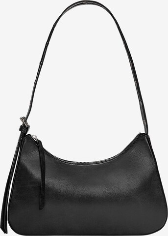 Pull&Bear Schultertasche in Schwarz: predná strana