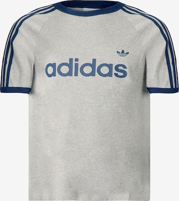 ADIDAS ORIGINALS Shirt 'Ringer' in Grey: front