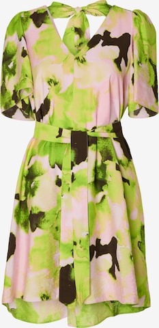 Robe 'Helinda' SELECTED FEMME en vert : devant