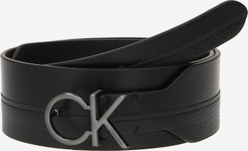 Ceinture Calvin Klein en noir : devant