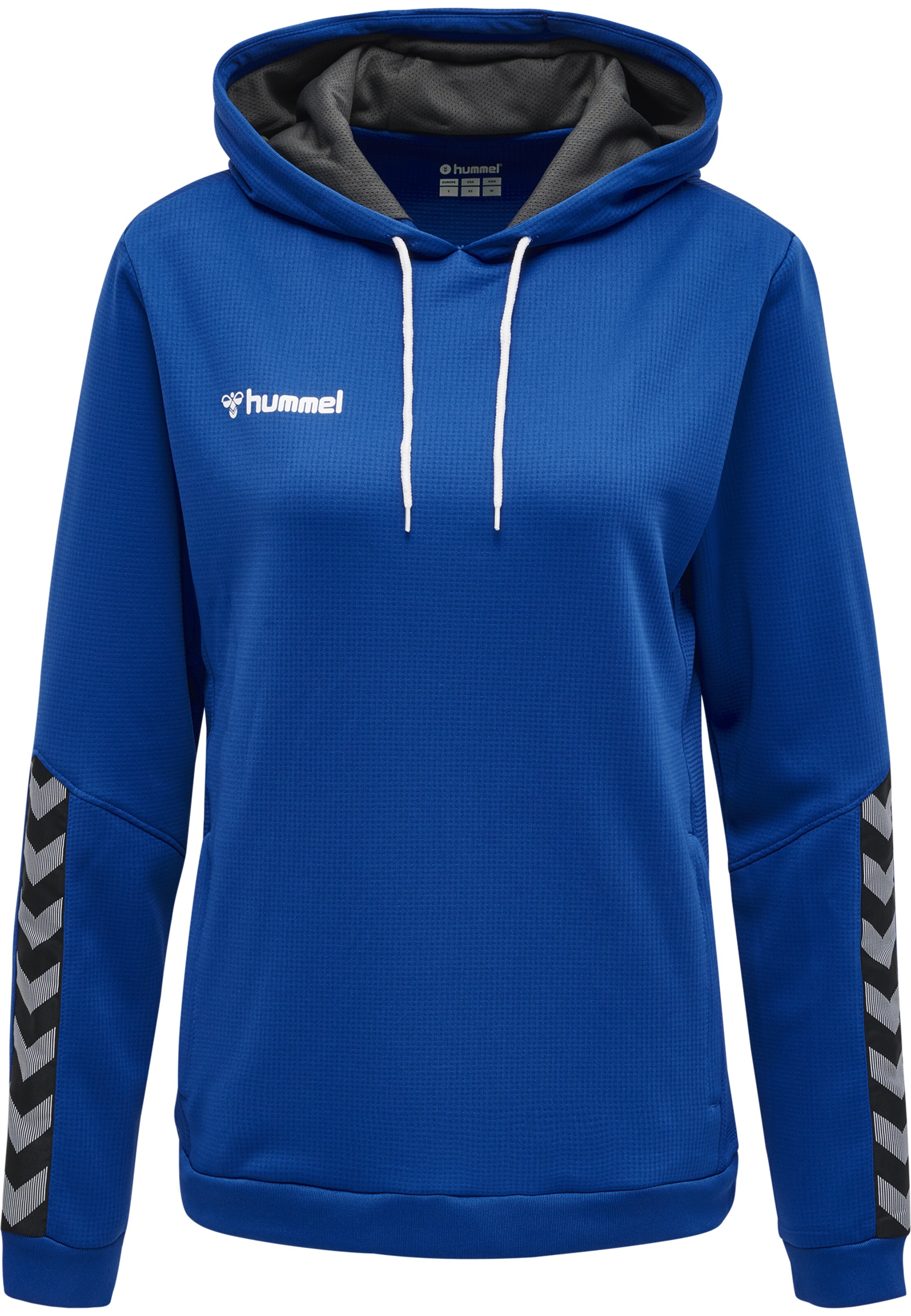 Hummel Sportief sweatshirt 'Authentic' in Blauw: voorkant