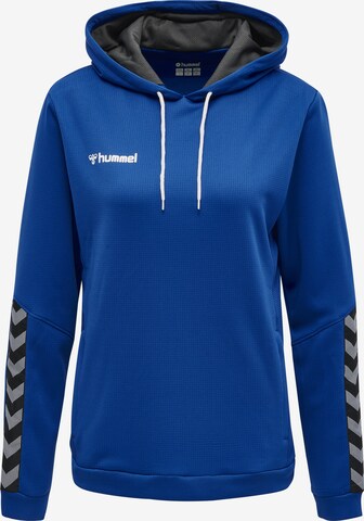 Hummel Sportief sweatshirt 'Authentic' in Blauw: voorkant