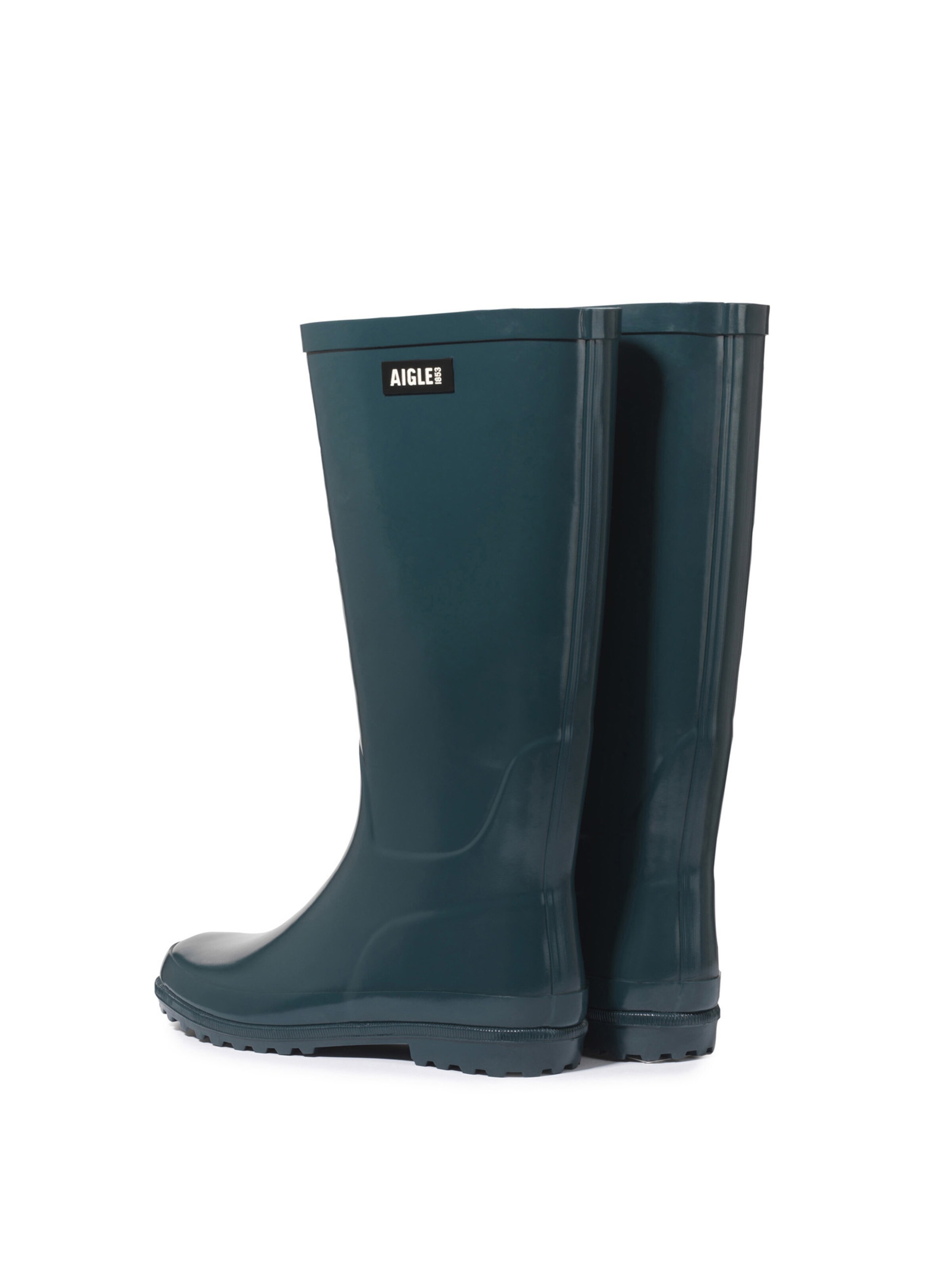 AIGLE Rubber boot 'ELIOSA' in Blue: back