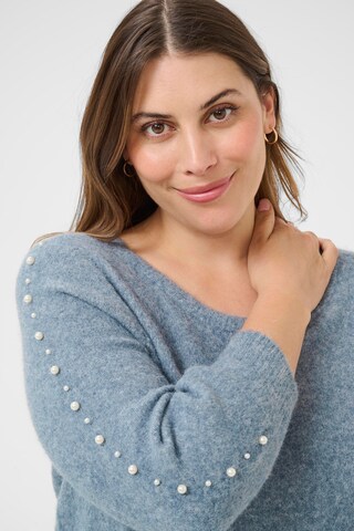 Pull-over 'Letty' KAFFE CURVE en bleu