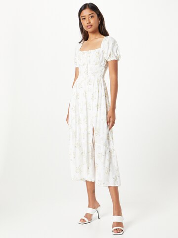 HOLLISTER Sukienka w kolorze biały: przód