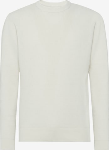 Boggi Milano Sweater in White: front