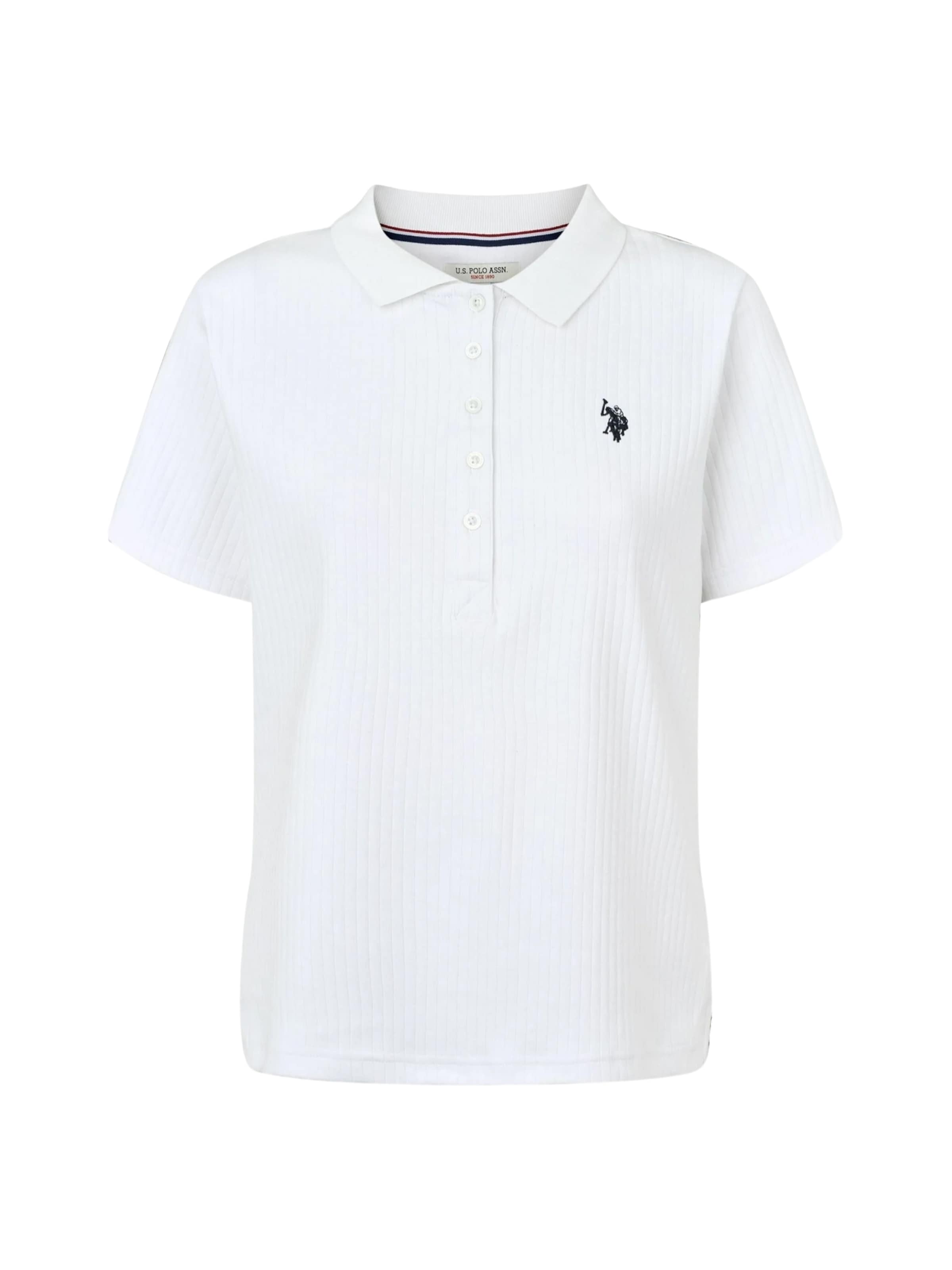 U.S. POLO ASSN. Tričko 'Helga' – bílá: přední strana