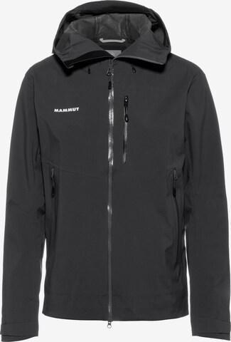 MAMMUT Outdoorjacke 'Alto Guide' in Schwarz: predná strana