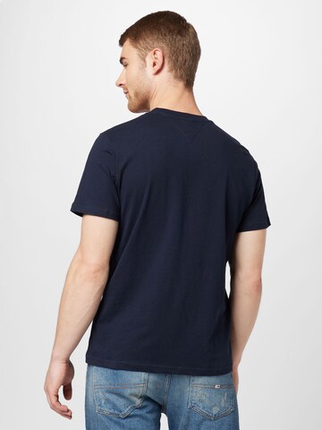 T-Shirt 'LETTERMAN' Tommy Jeans en bleu