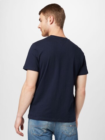 Tricou 'LETTERMAN' de la Tommy Jeans pe albastru