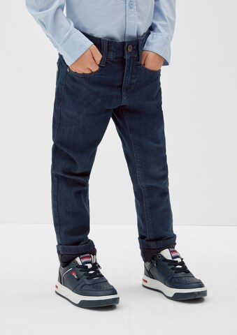 Coupe slim Jean 'Brad' s.Oliver en bleu